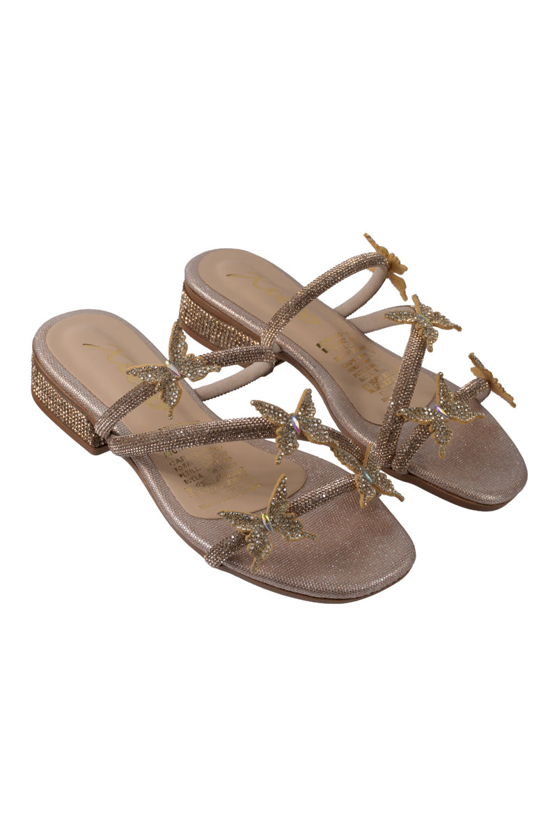 SANDALIA CON MARIPOSAS
