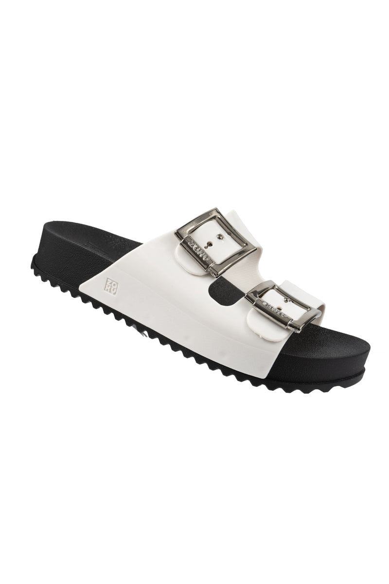 SANDALIA EN MATERIAL LISO