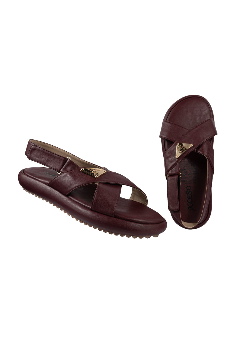 SANDALIA  CON CORREA AJUSTABLE