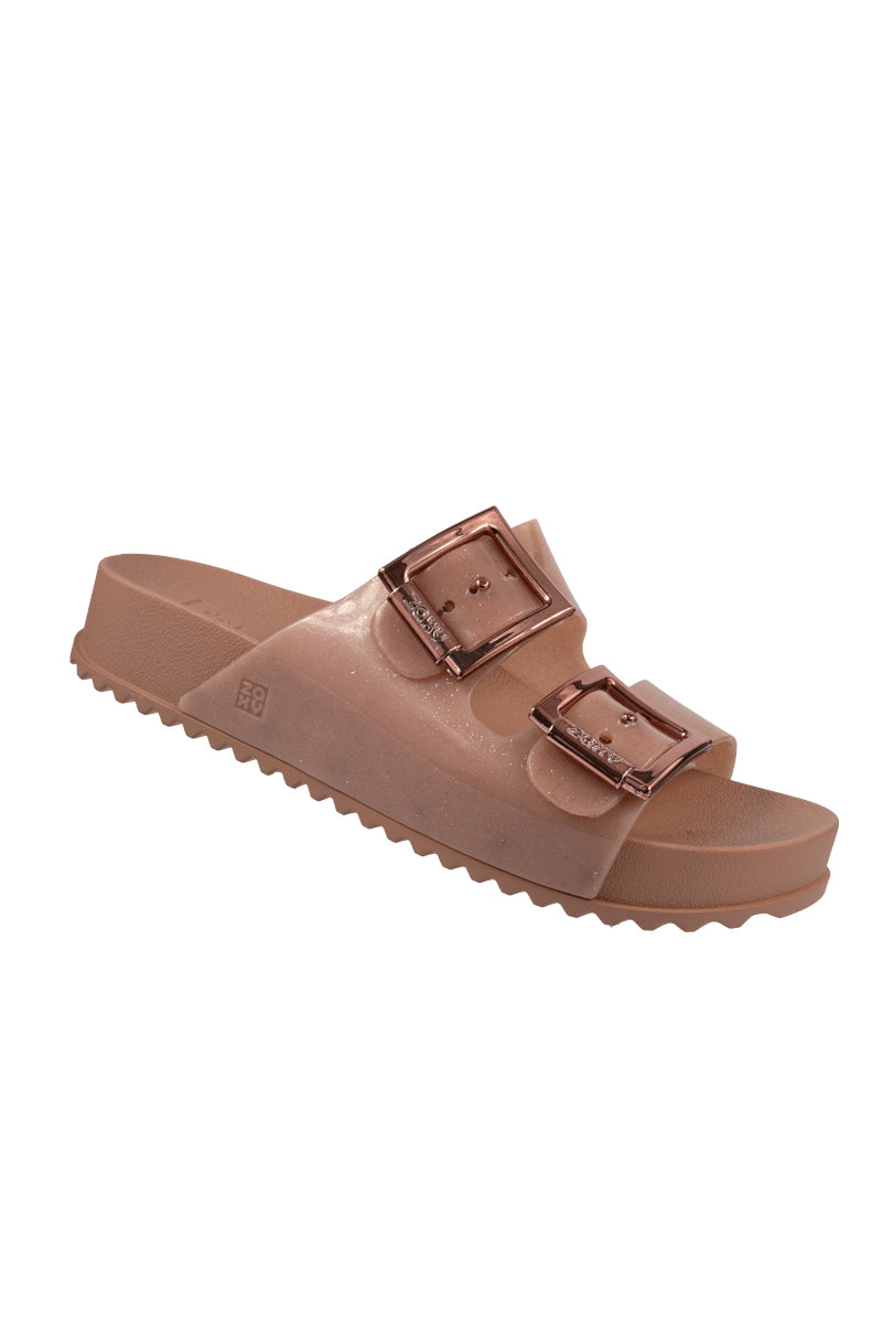 SANDALIA EN MATERIAL LISO