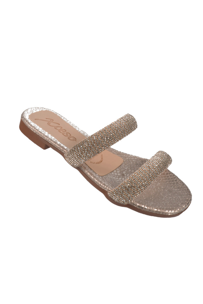 SANDALIA CON PUNTA REDONDA