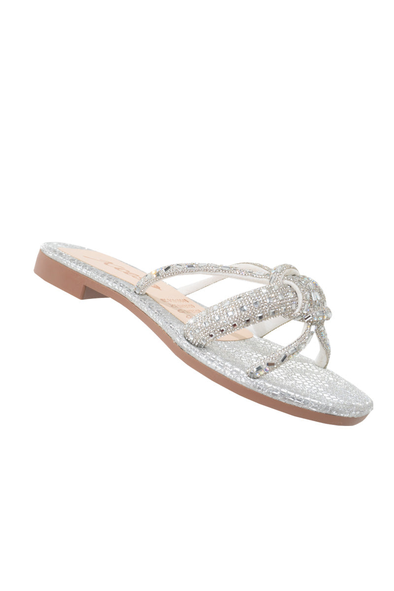 SANDALIA CON BRILLOS