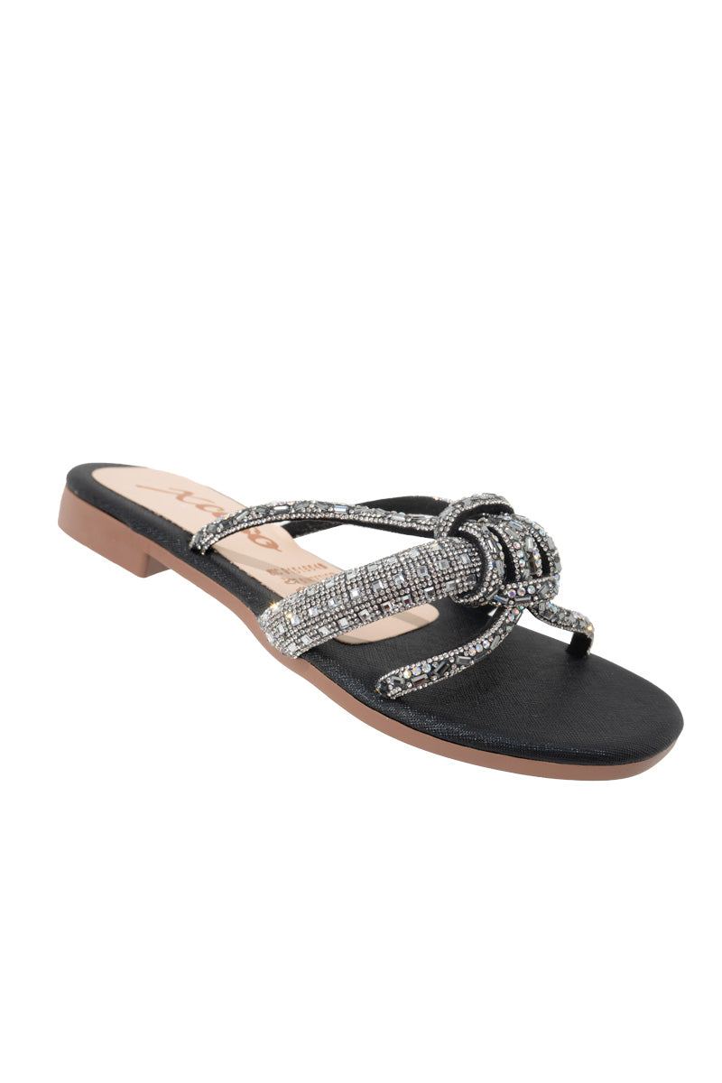 SANDALIA CON BRILLOS