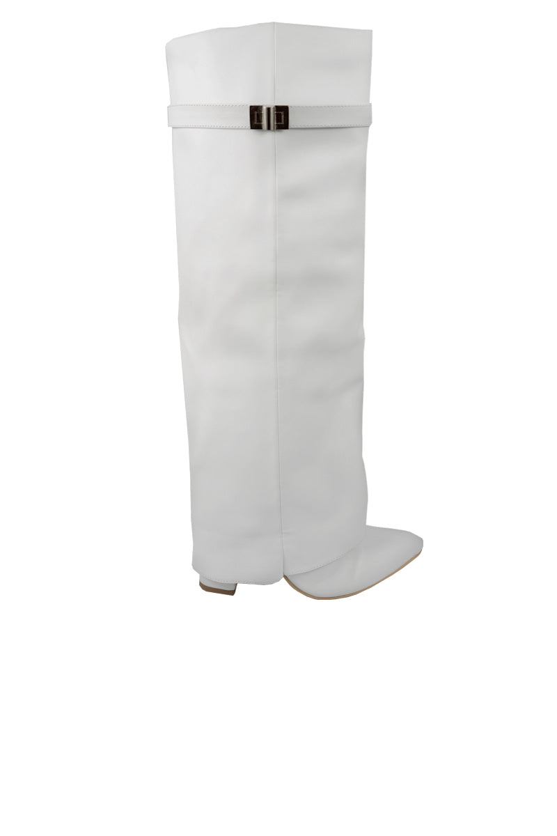 BOTA BLANCA LARGA